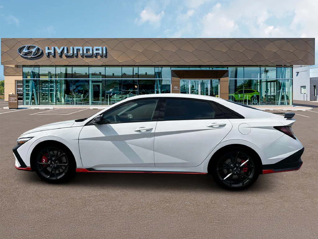 New 2026 White Hyundai Base image 3