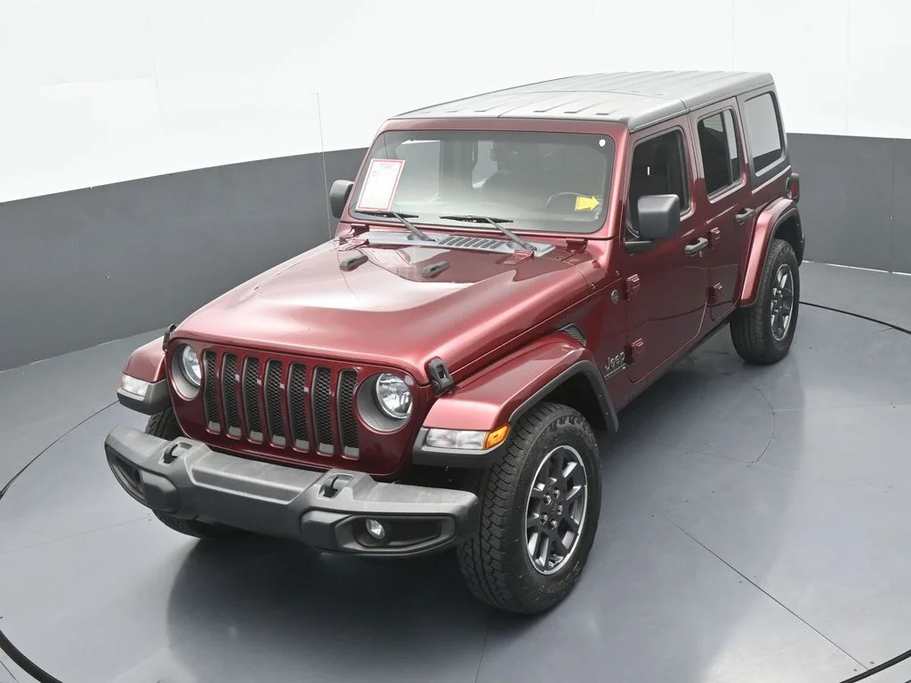 Used 2021 Snazzberry Pearlcoat Jeep Unlimited Sport S image 45