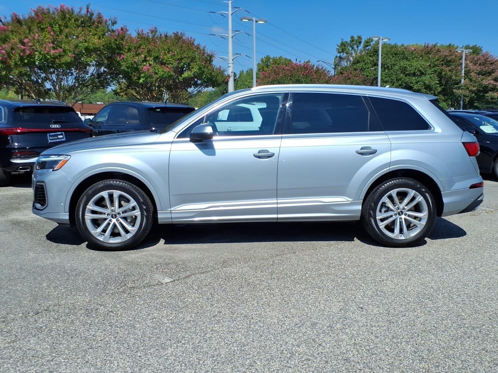 Used 2025 Satellite Silver Metallic Audi Premium Plus image 3