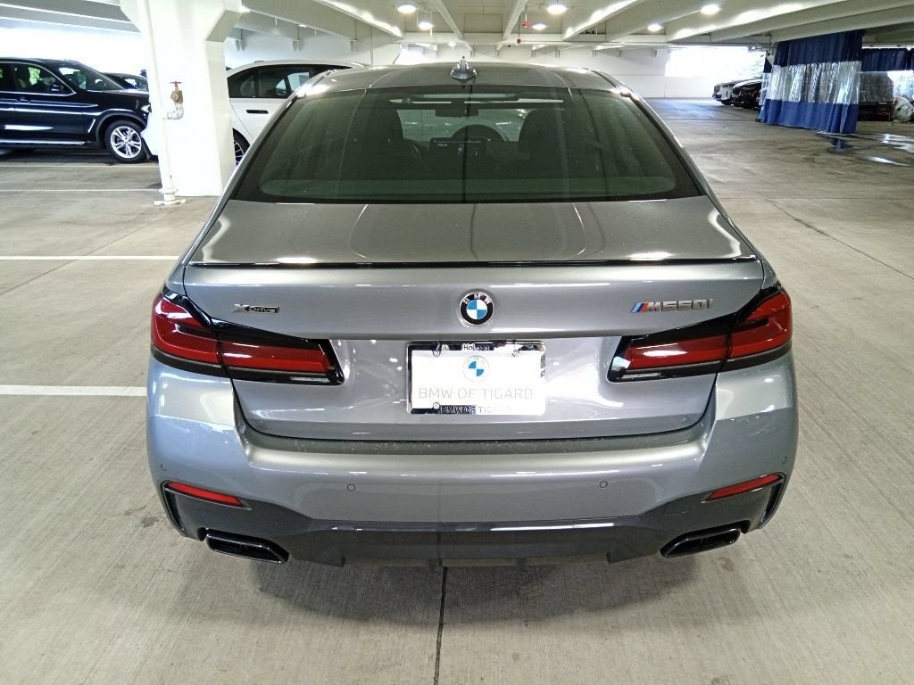 Used 2023 Skyscraper Gray Metallic BMW M550i xDrive image 6
