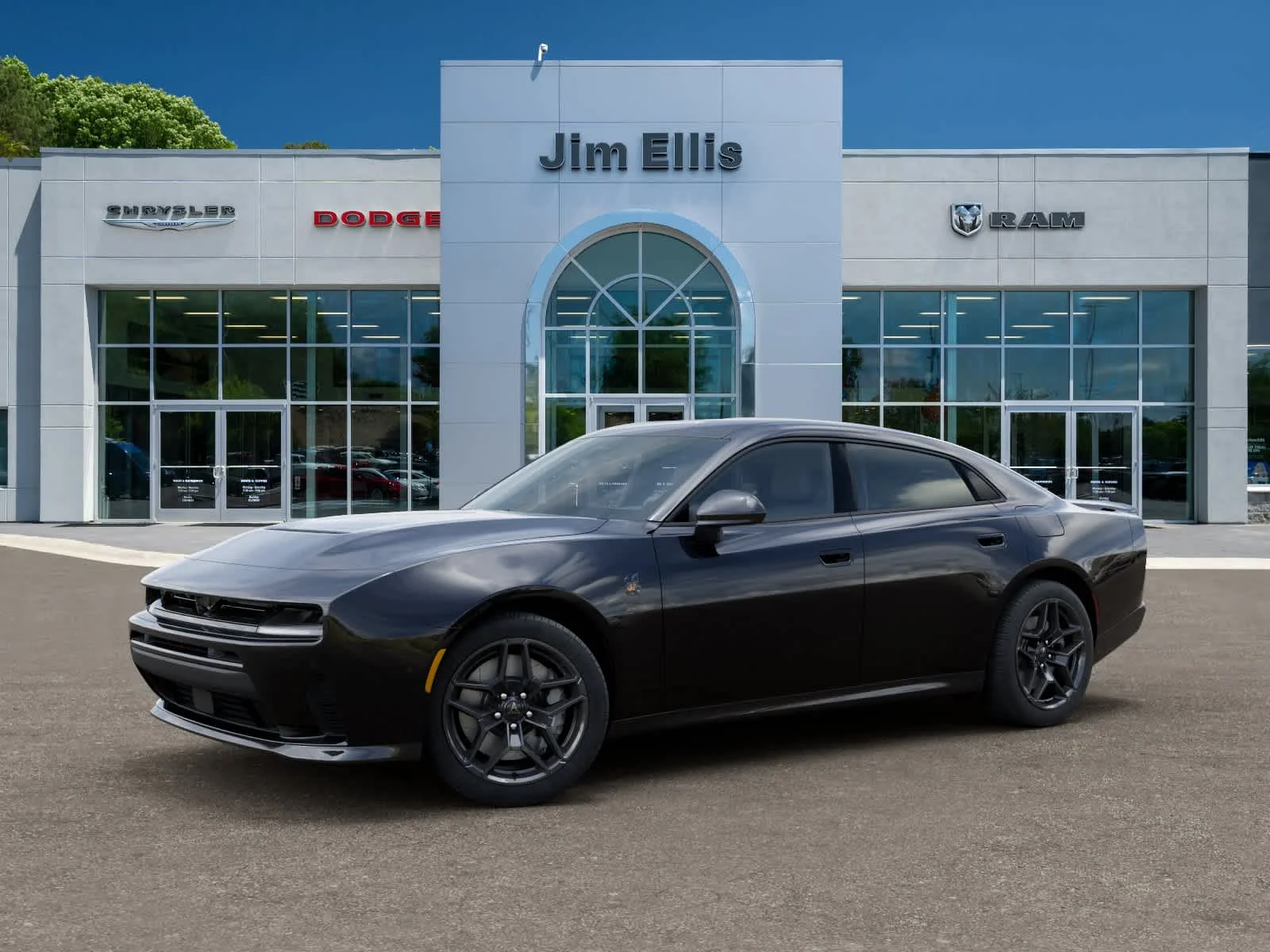 New 2026 Diamond Black Crystal Pearlcoat Dodge Scat Pack image 2