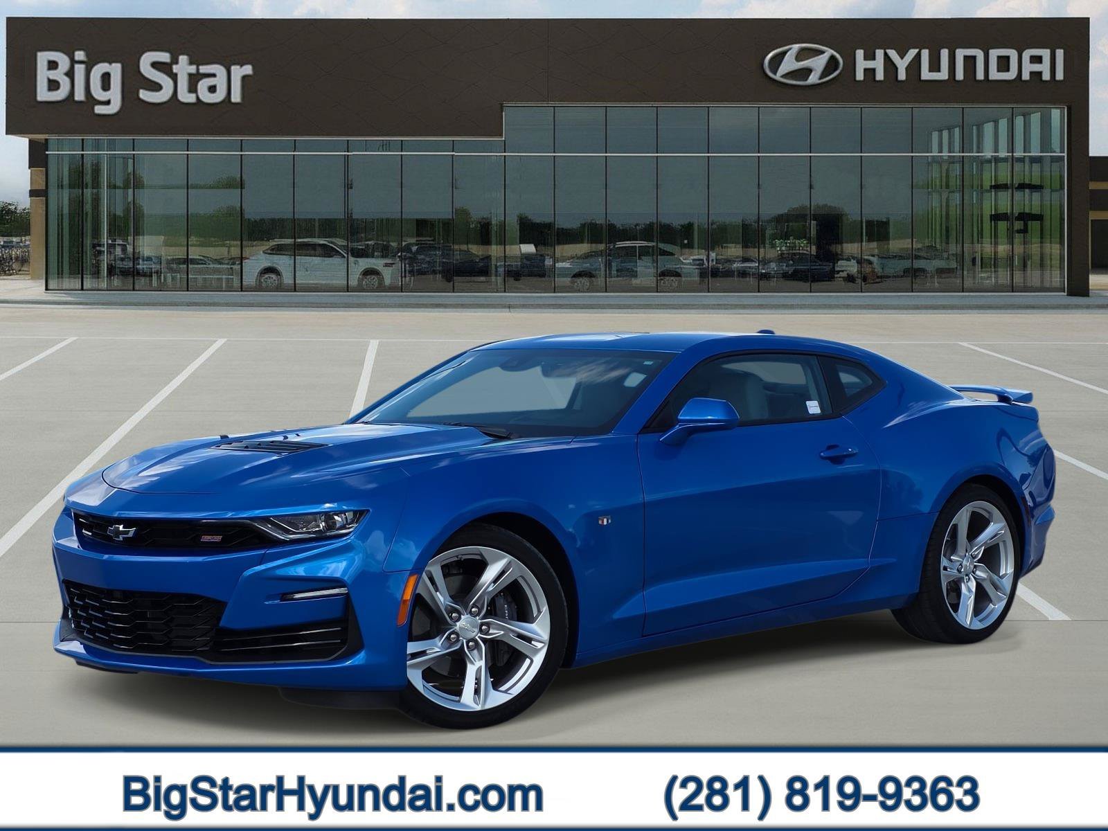 Used 2024 Riptide Blue Metallic Chevrolet SS image 1
