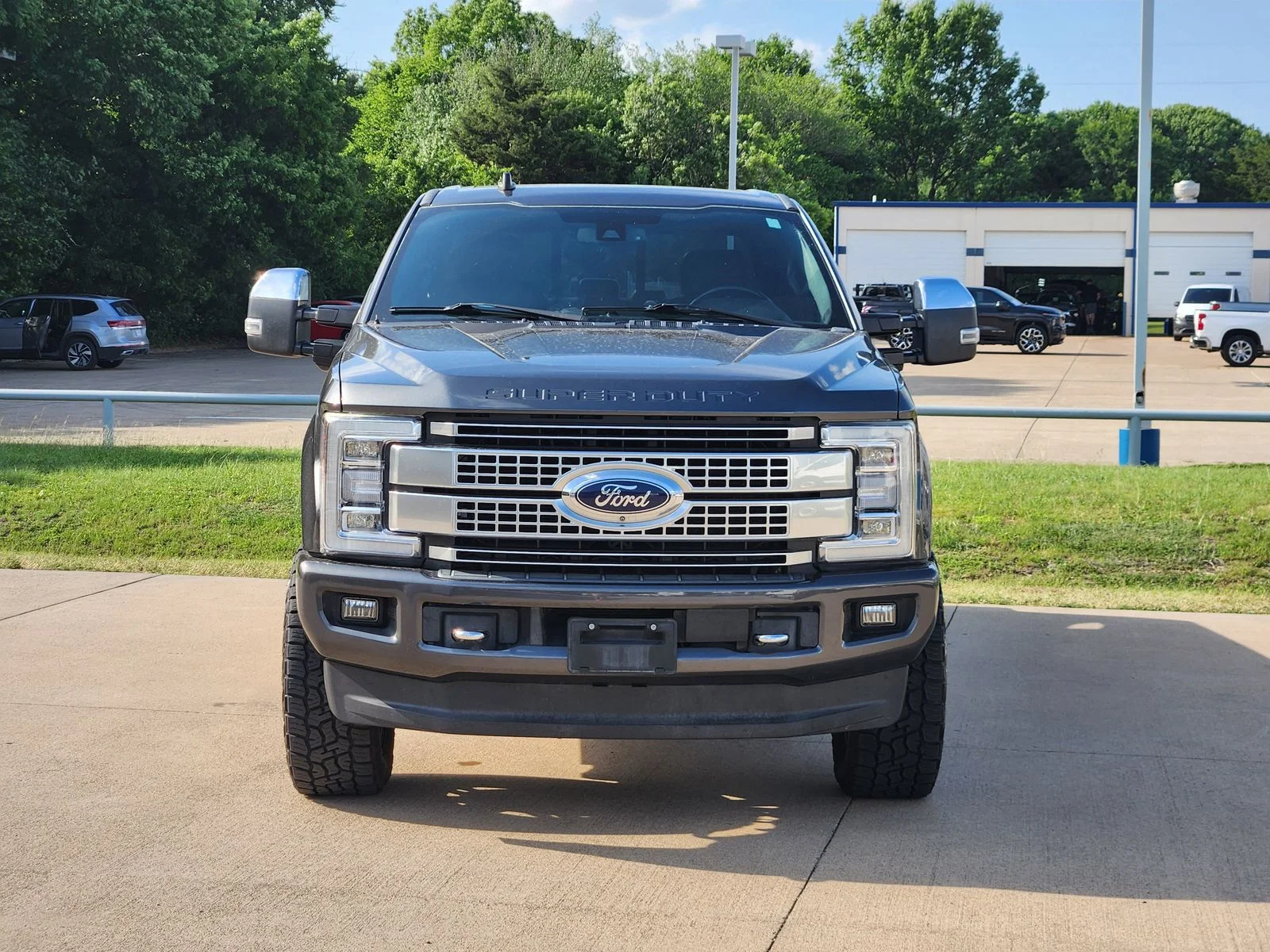 Used 2019 Gray Ford Platinum image 2