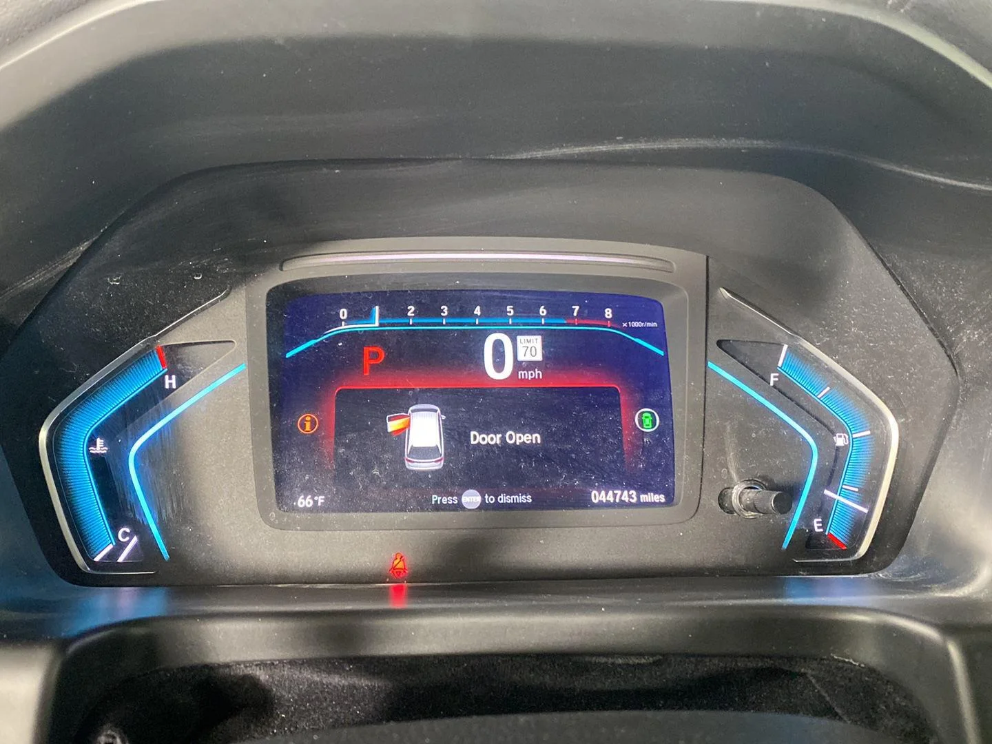 Used 2023 Platinum White Pearl Honda EX-L image 2