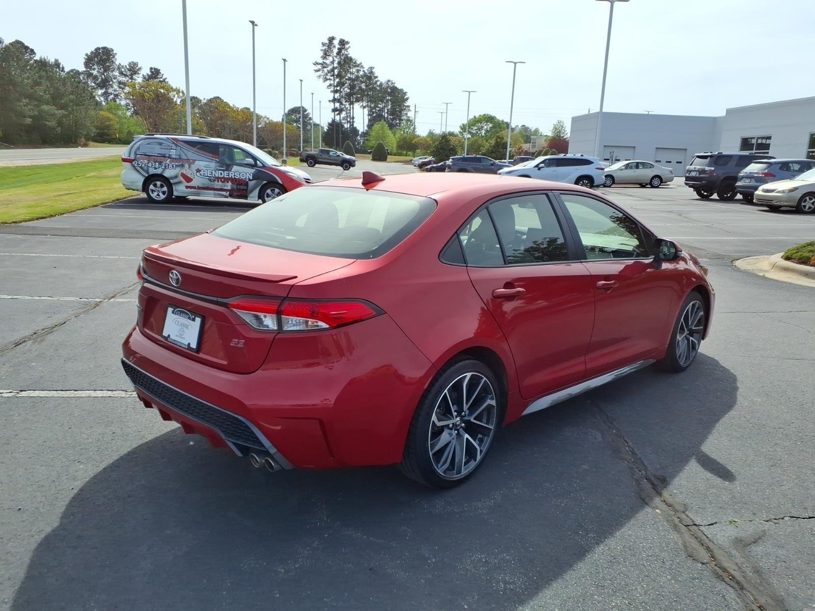Used 2021 Toyota Corolla SE with VIN JTDS4MCE5MJ061548 for sale in Henderson, NC