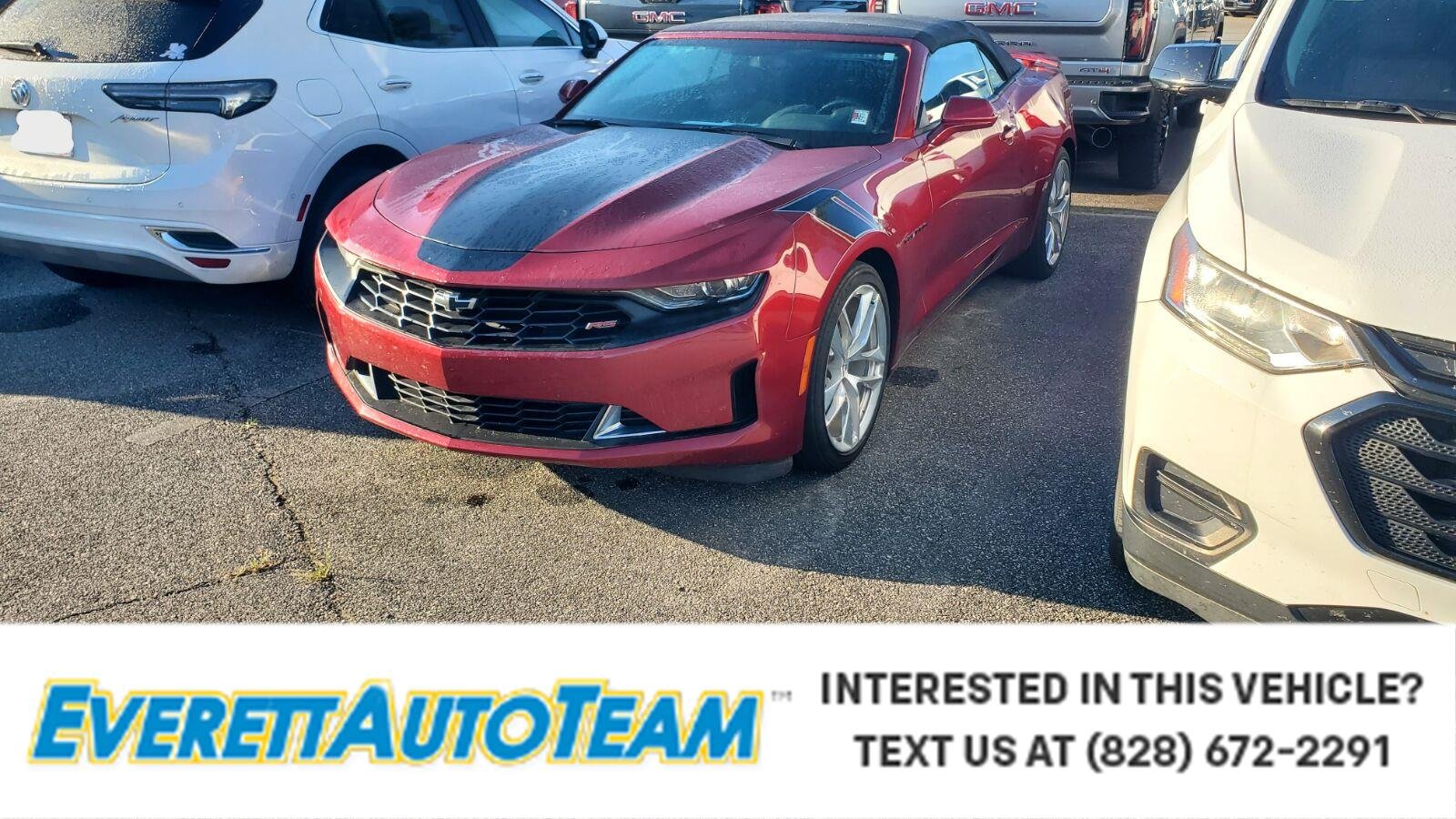 WILD CHERRY TINTCOAT 2021 Chevrolet Camaro Convertible Rear-Wheel Drive