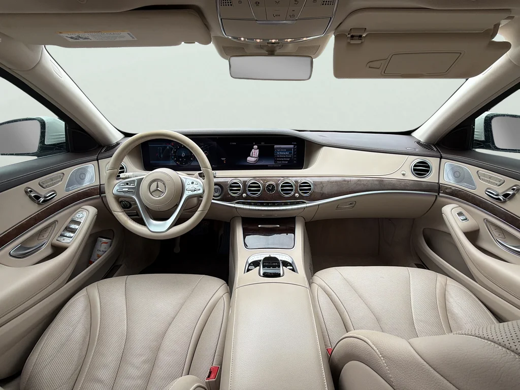 Used 2019 designo Diamond White Mercedes-Benz S 450V image 53