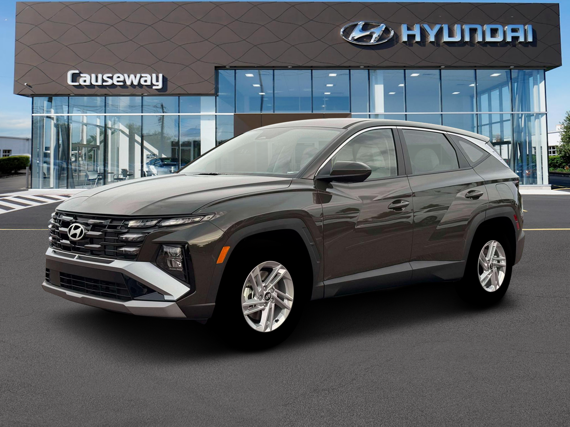 New 2026 Green Hyundai SE AWD image 2