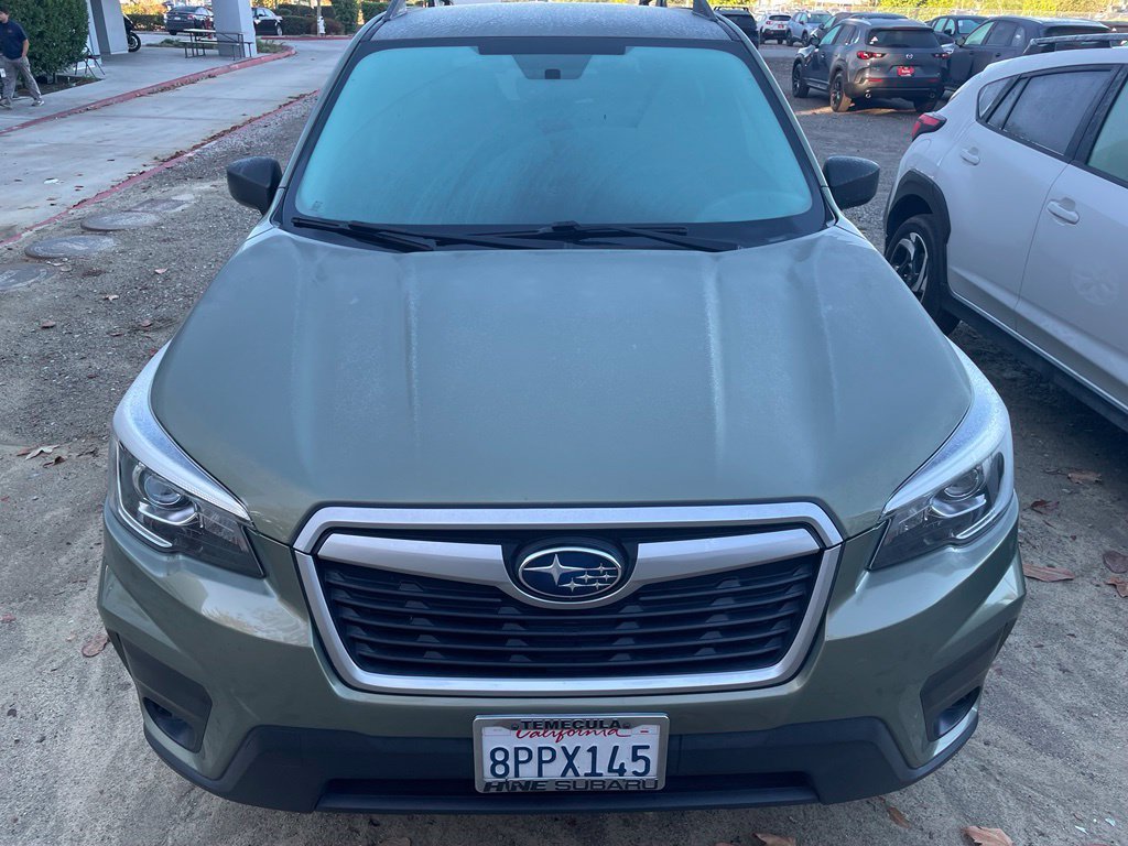 Used 2020 Jasper Green Metallic Subaru Base image 2