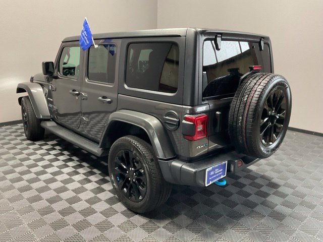 Certified Used 2022 Crystal Metallic Jeep Unlimited Sahara 4xe image 9