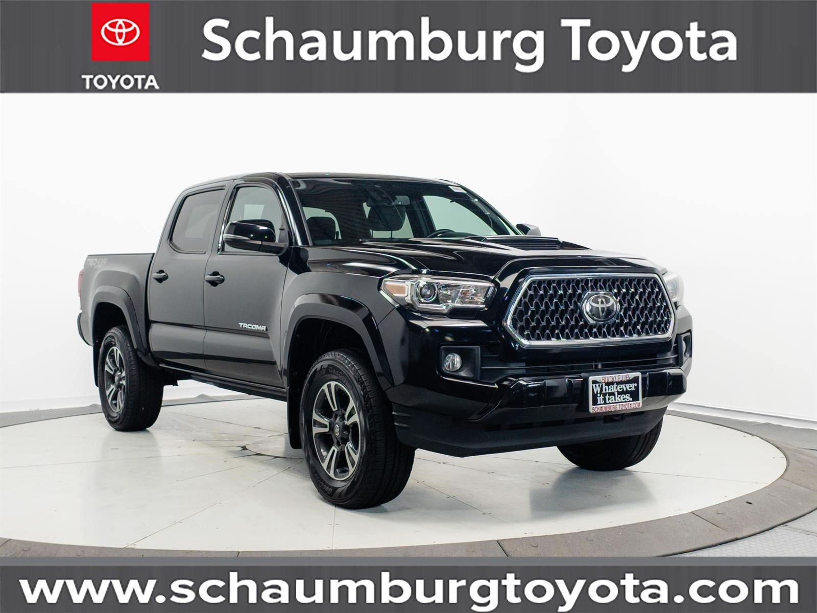 Used 2019 Black Toyota TRD Sport image 1