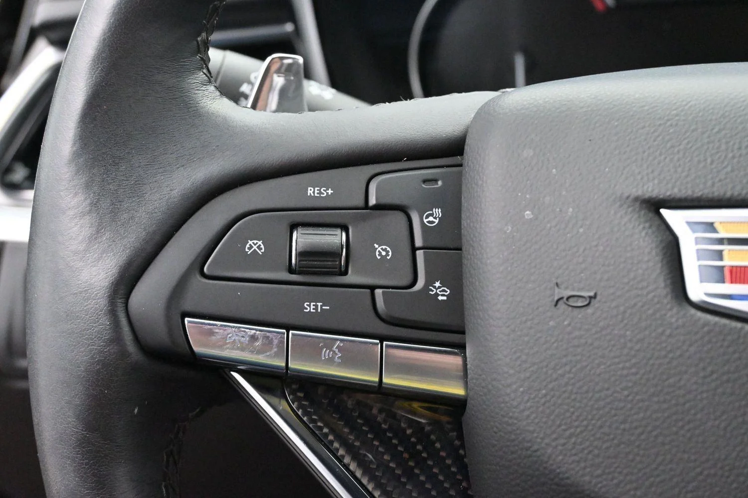 Used 2024 Stellar Black Metallic Cadillac Sport image 21