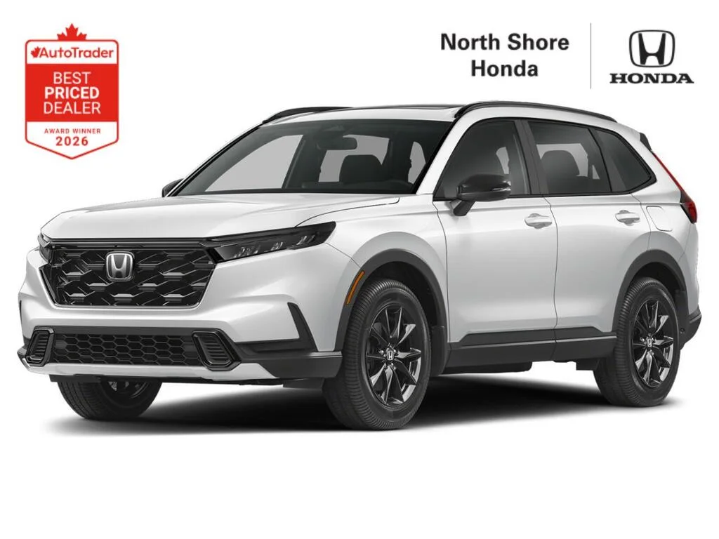 New 2026 Platinum White Pearl Honda SPORT HYBRID image 1