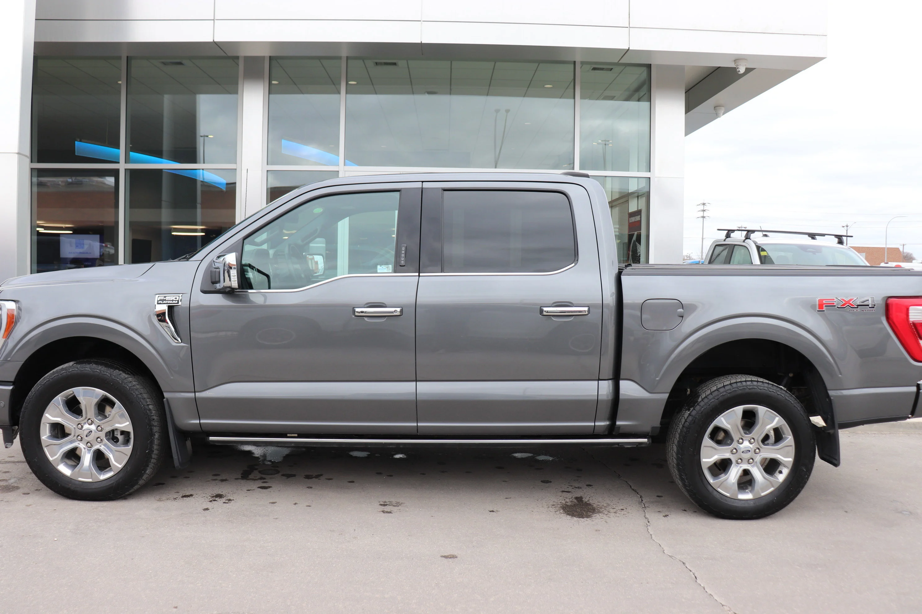 Certified Used 2023 Agate Black Metallic Ford Platinum 4WD image 3