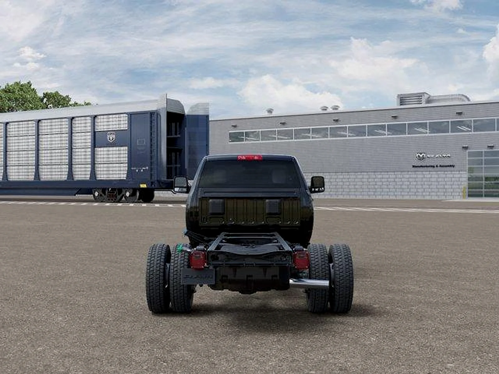 New 2026 Diamond Black Crystal Pearl-Coat Exterior Paint RAM  image 7