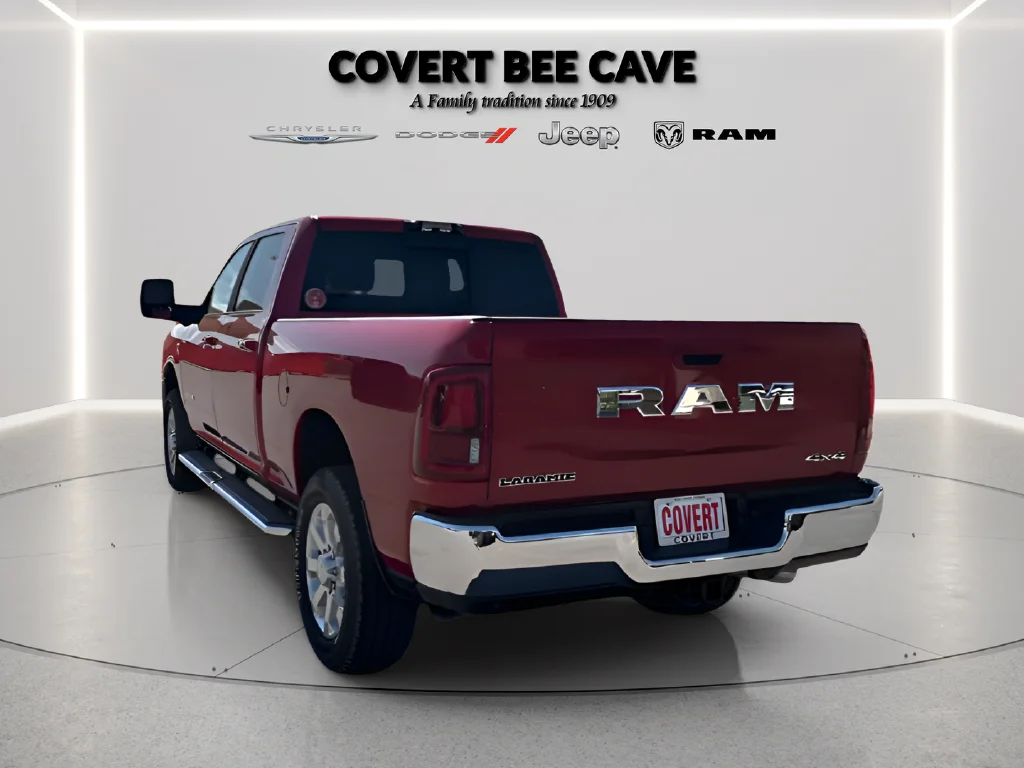 New 2026 Molten Red Pearl-Coat Exterior Paint RAM Laramie image 10