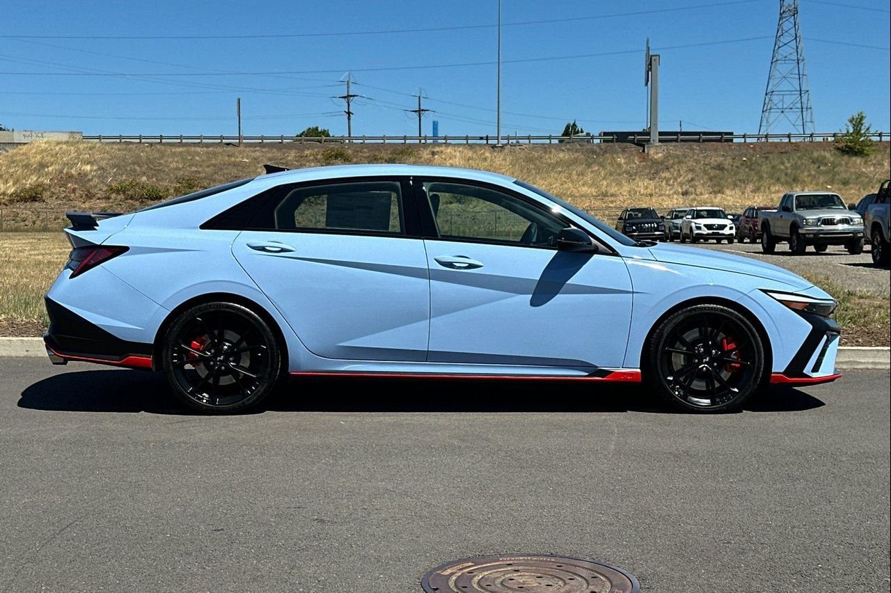 New 2026 Blue Hyundai Sedan image 2