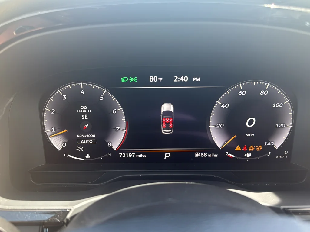 Certified Used 2023 Black INFINITI Sensory image 13