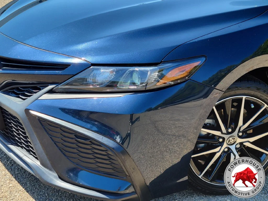 Used 2021 Blue Toyota SE image 11