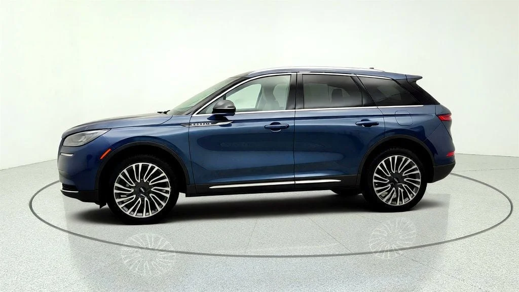 Used 2022 Ocean Drive Blue Metallic Tinted Clearciat Lincoln Reserve AWD w/ Luxury Pkg & 20
