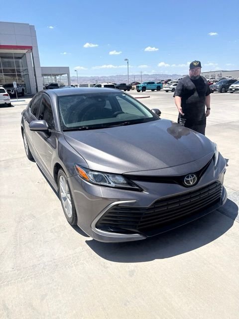 Used 2023 Gray Toyota LE image 2