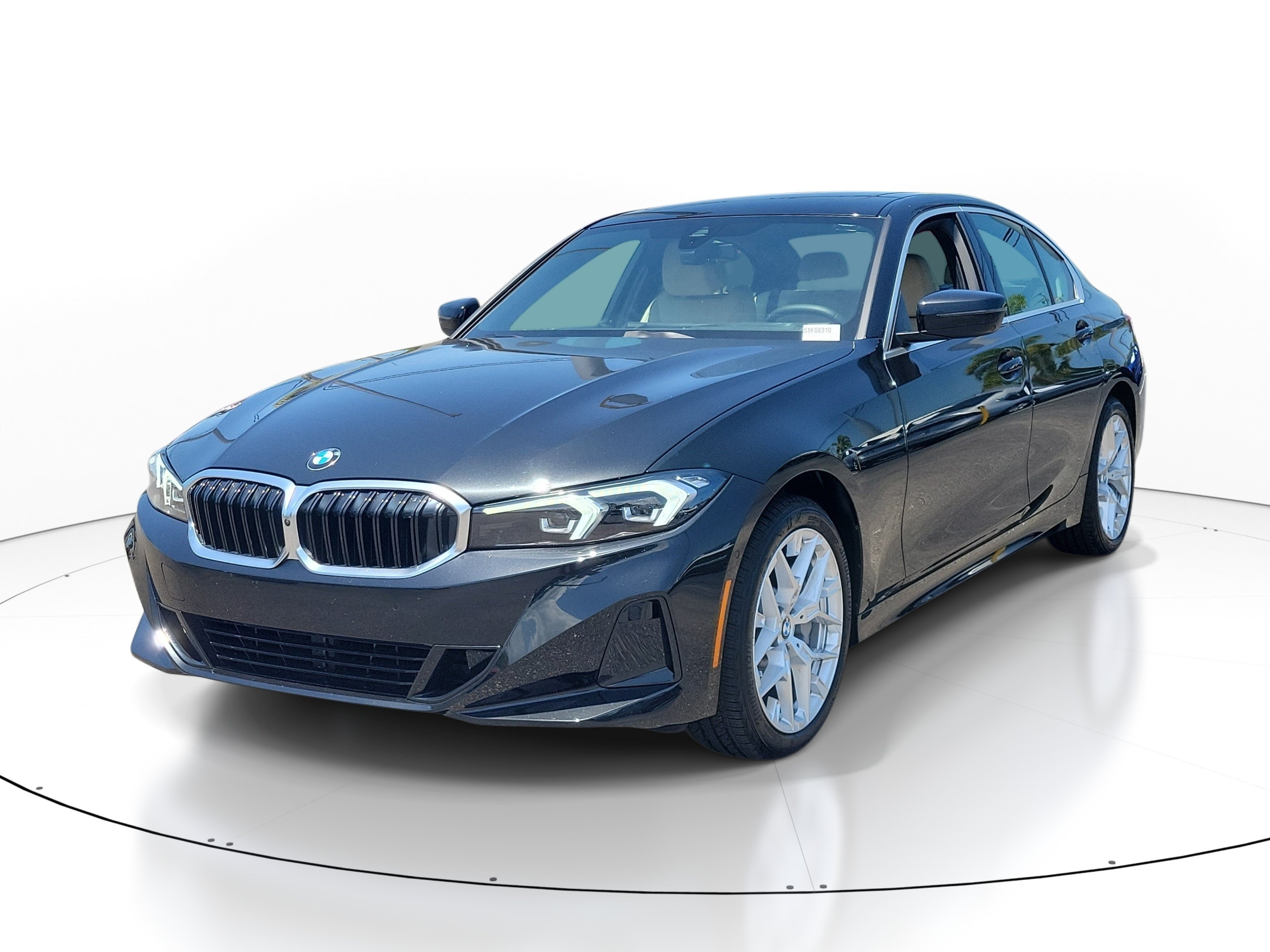 Used 2025 Black Sapphire Metallic BMW 330i image 2