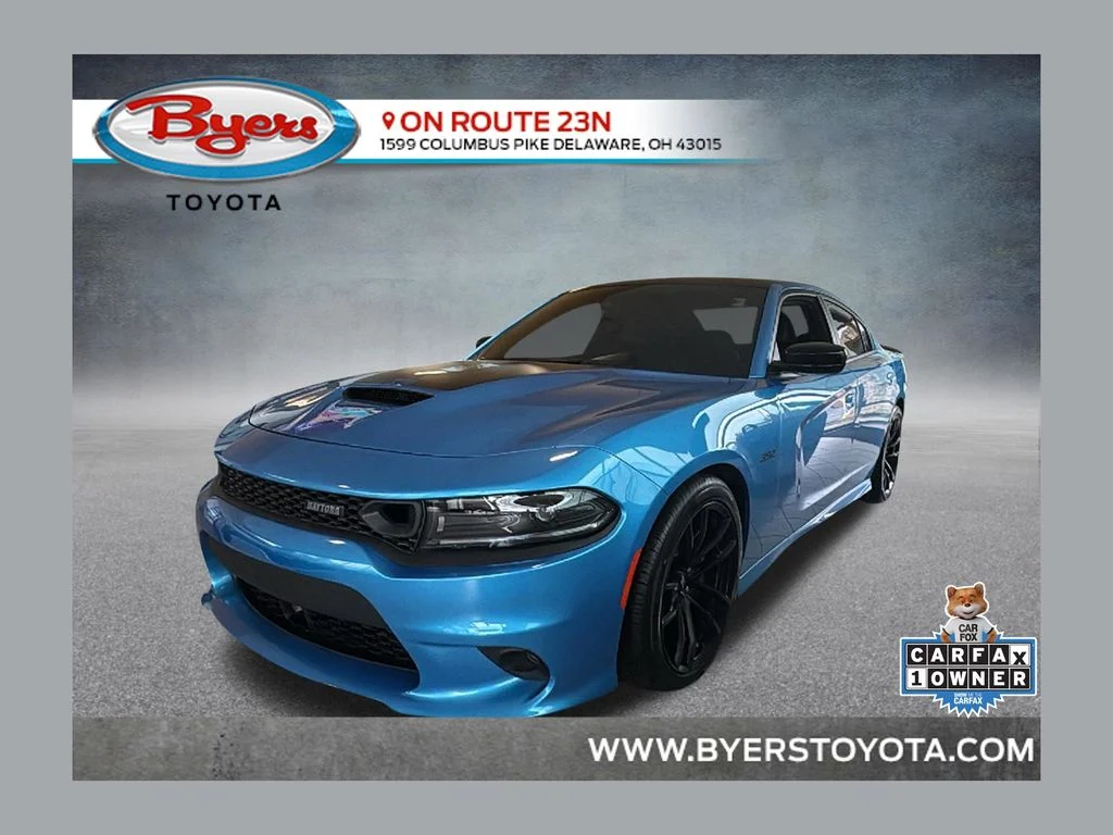 Used 2023 Blue Dodge R/T Scat Pack image 1