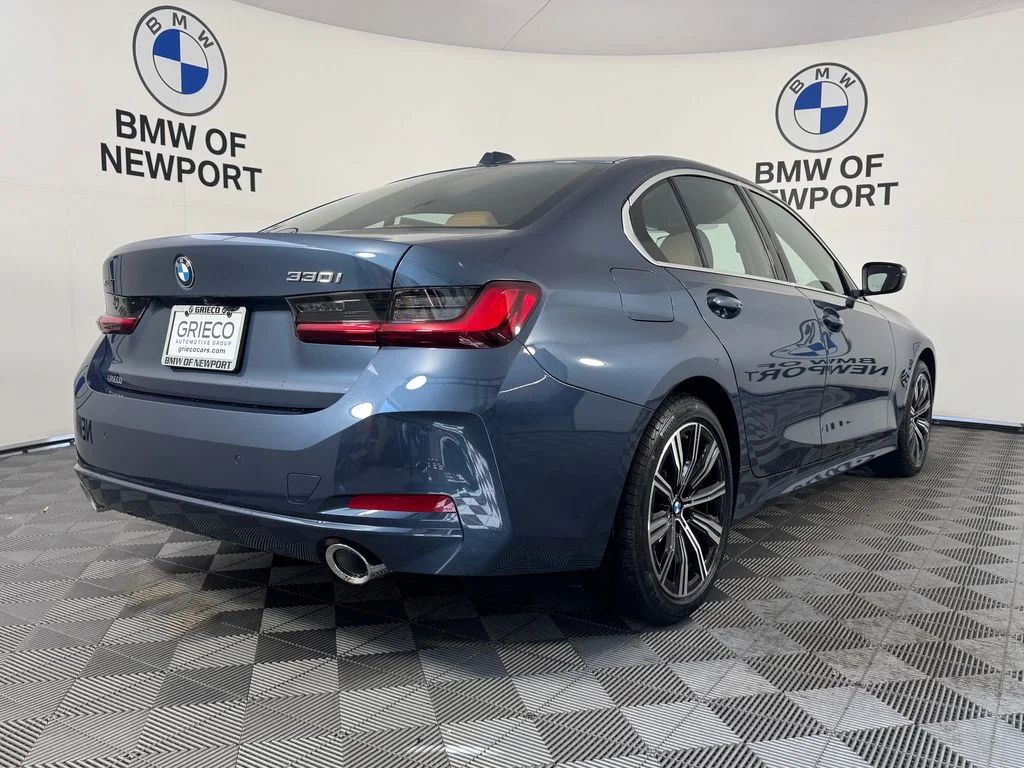 New 2026 Arctic Race Blue metallic BMW 330i xDrive image 6