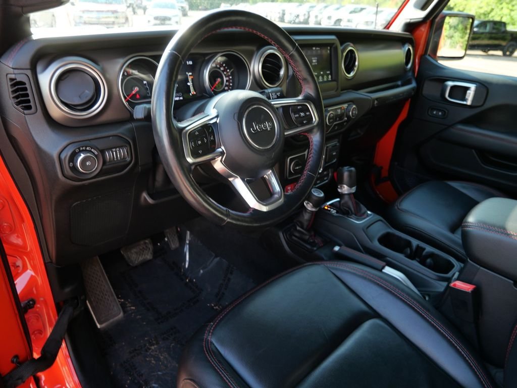 Used 2018 Orange Jeep Unlimited Rubicon image 3