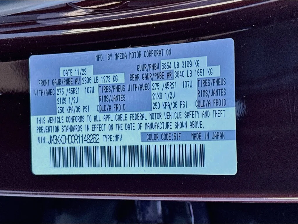 Certified Used 2024 Red Mazda 3.3 Turbo Premium image 35