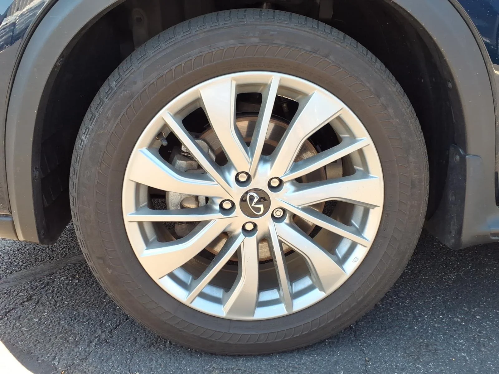 Certified Used 2023 Blue INFINITI LUXE image 10