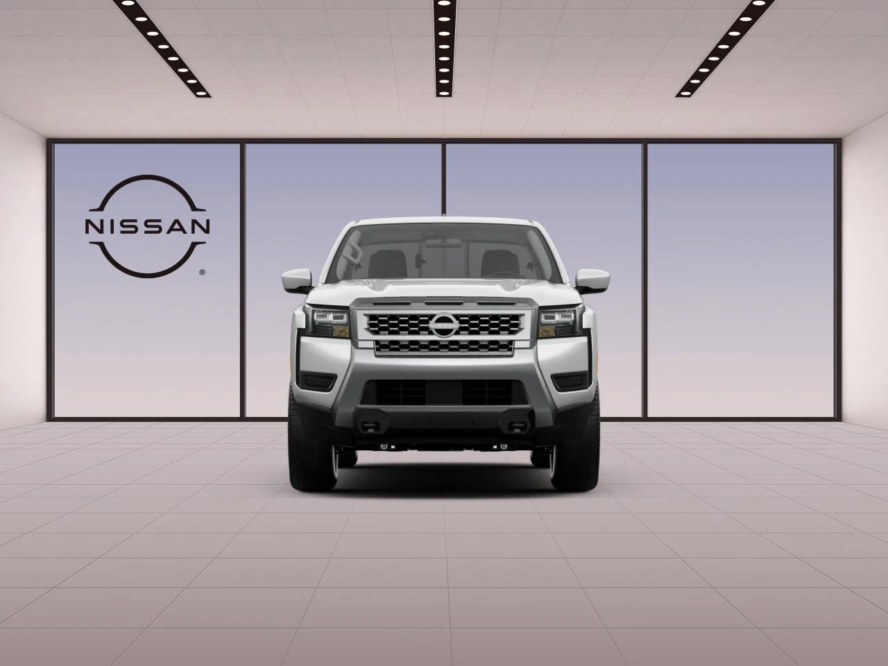 New 2026 Glacier White Nissan Crew Cab SV image 2