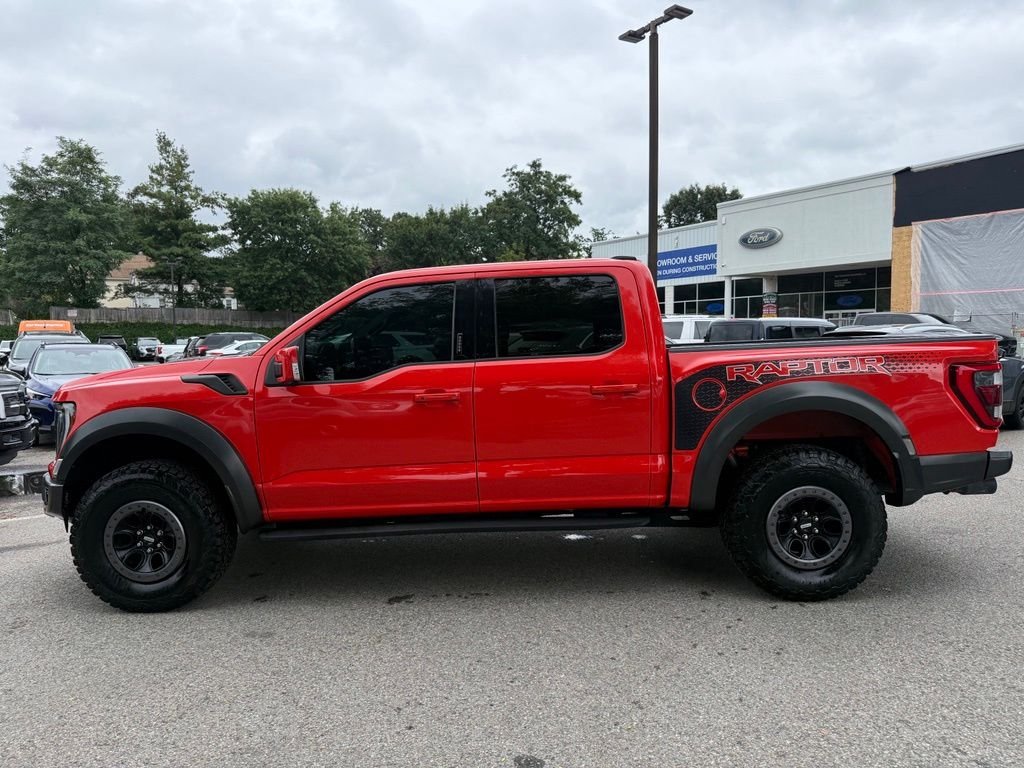 Used 2021 Orange Ford Raptor image 5