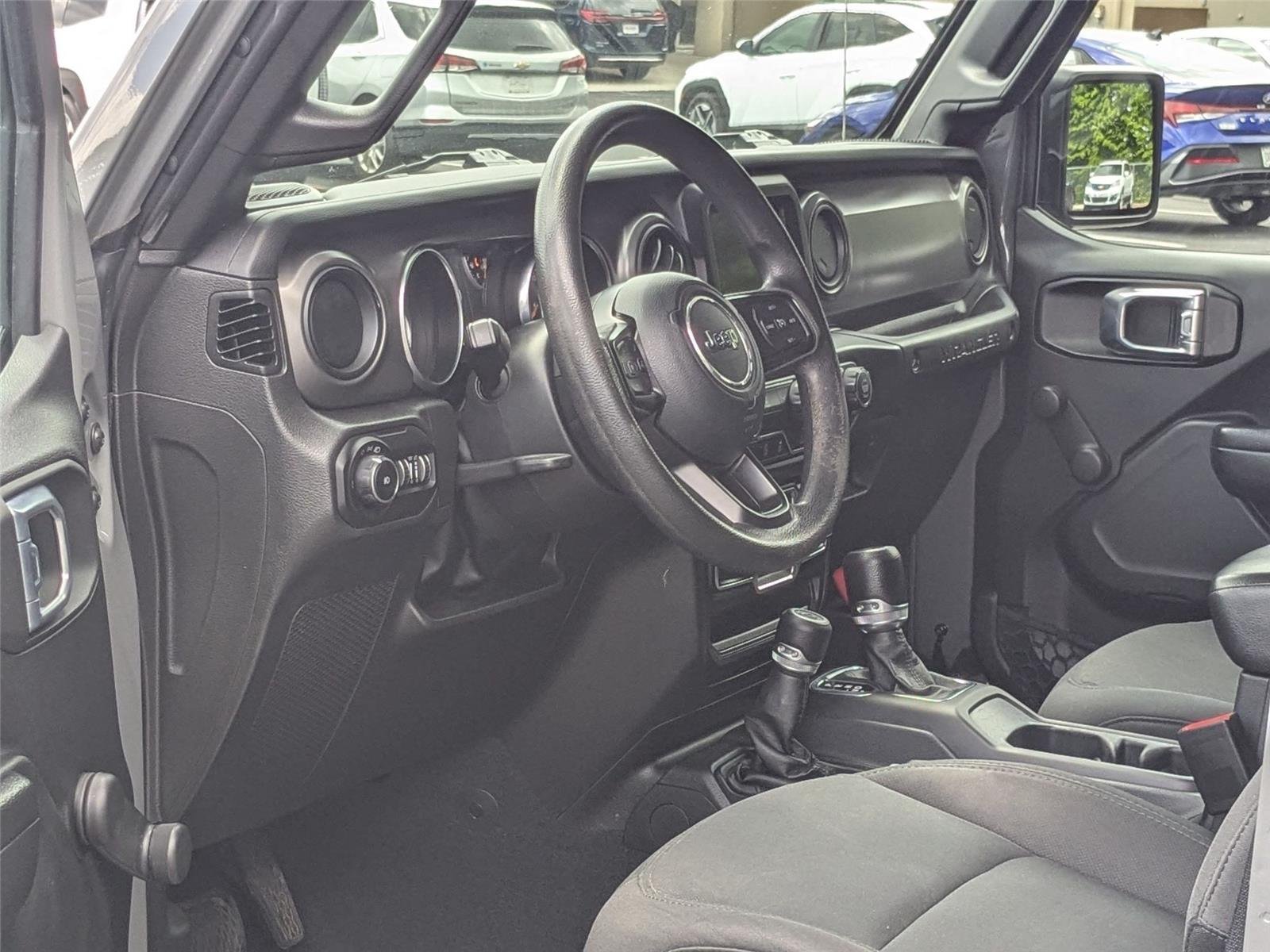 Used 2022 Sting-Gray Clearcoat Jeep Unlimited Willys Sport image 2