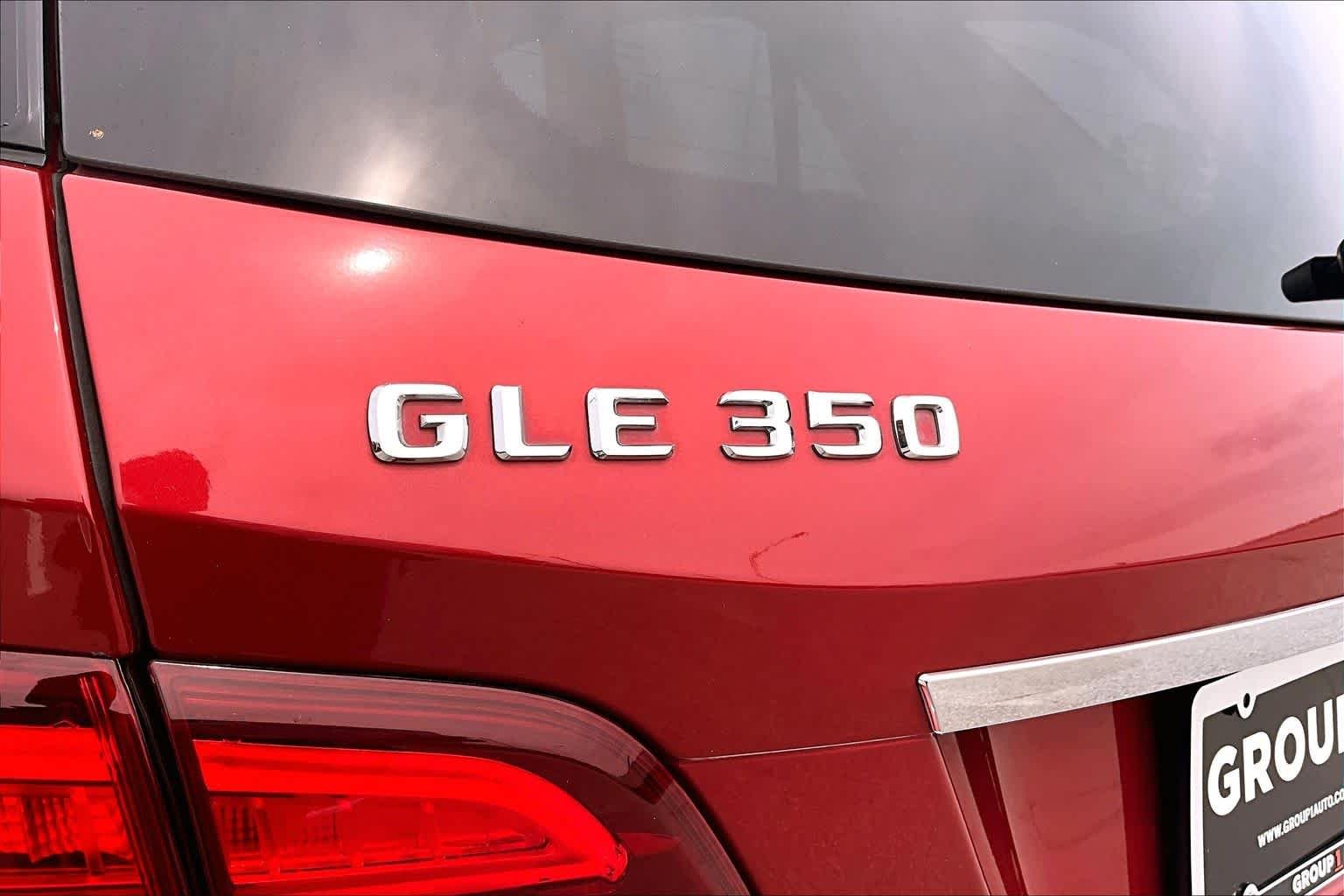 Used 2016 designo Cardinal Red Metallic Mercedes-Benz GLE 350 image 31