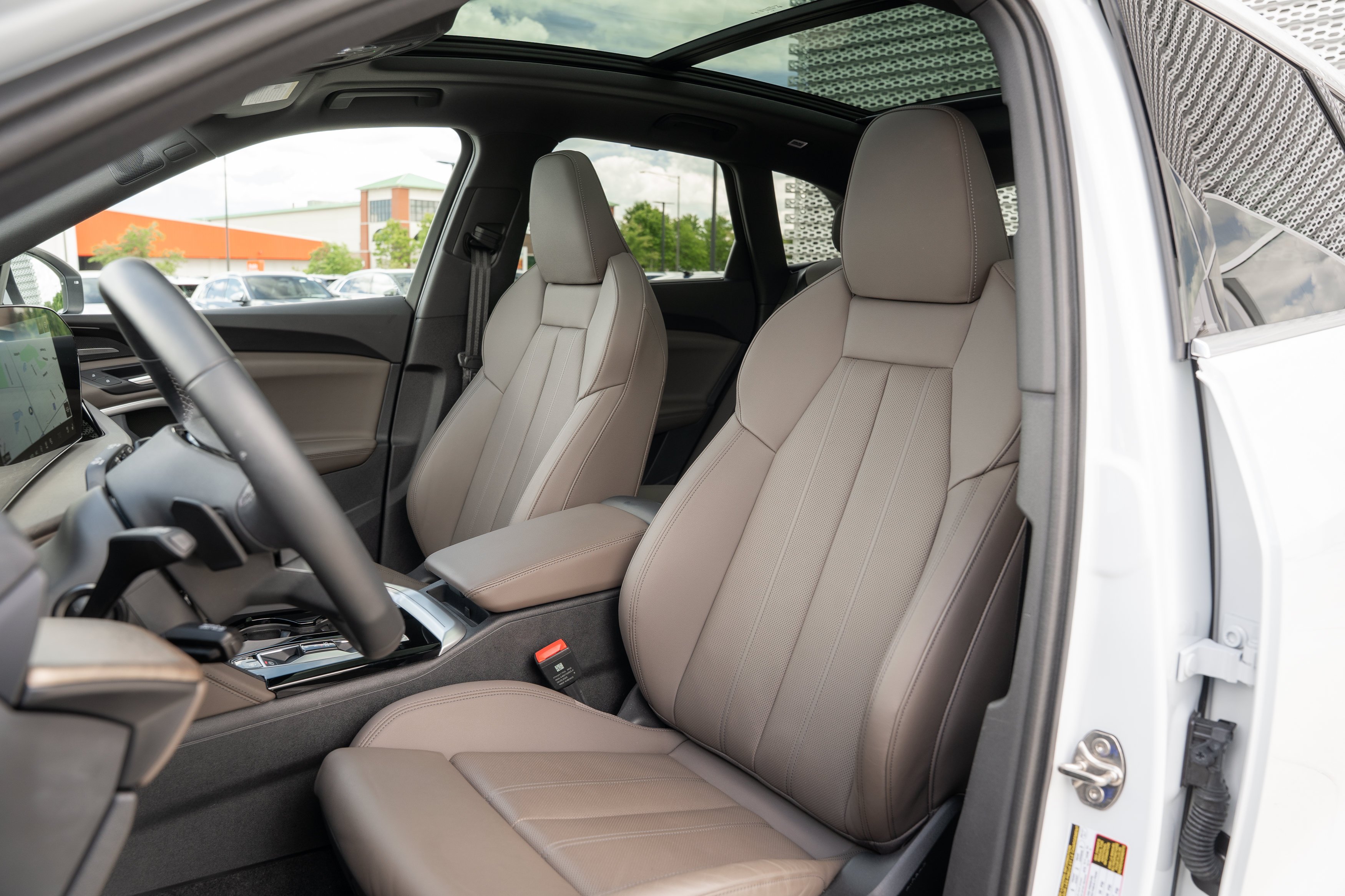 Certified Used 2025 Glacier White Metallic Audi Premium Plus image 23