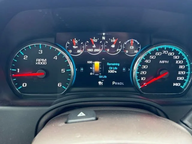 Used 2020 DARK SAPPHIRE BLUE METALLIC GMC Denali image 34