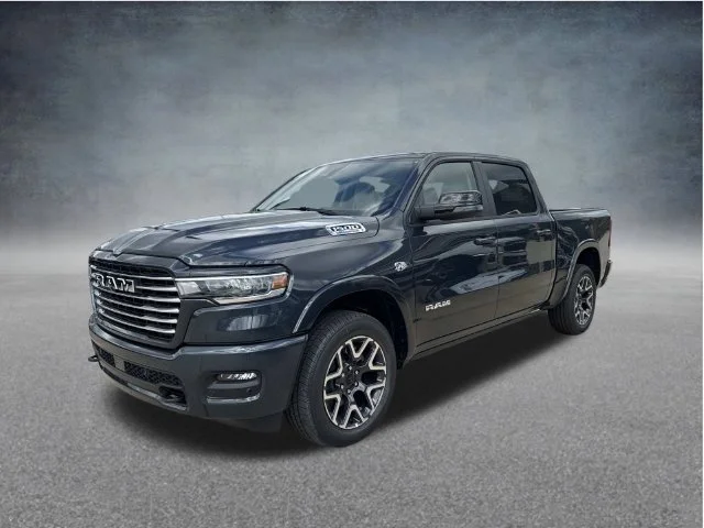 New 2027 Forged Blue Metallic Exterior Paint RAM Laramie image 8