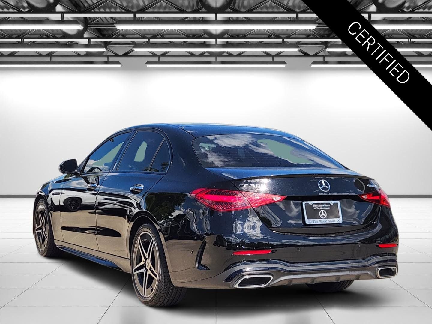 Certified Used 2023 Black Mercedes-Benz C 300 image 7
