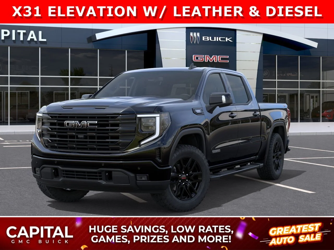 New 2026 ONYX BLACK GMC Elevation image 1