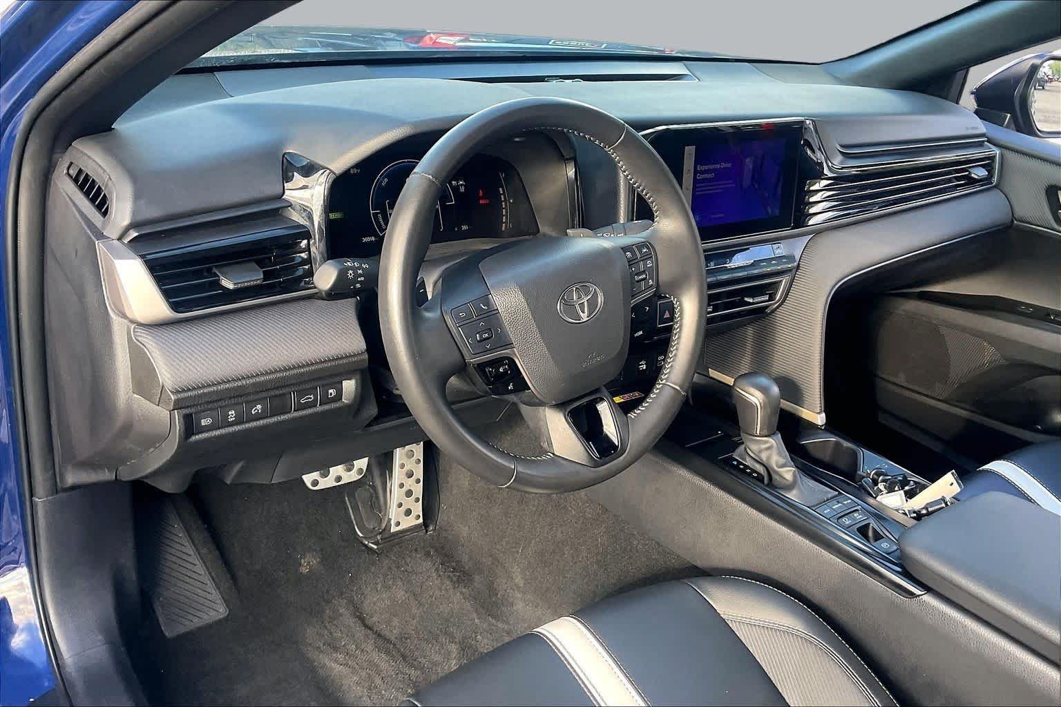 Used 2025 Reservoir Blue Toyota SE image 17