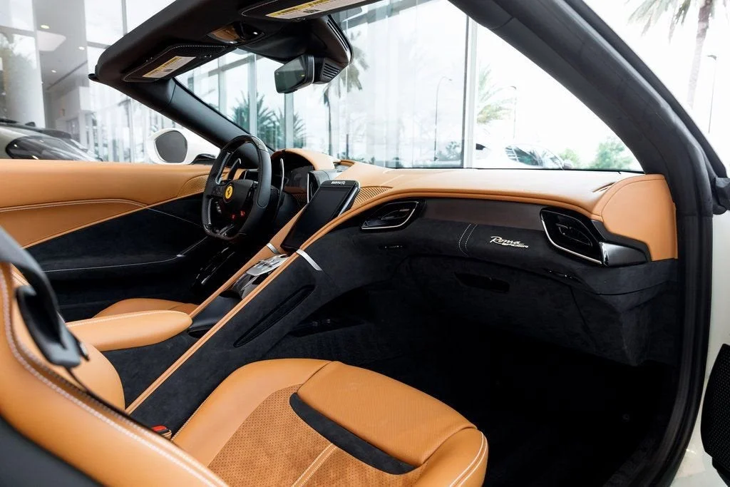 Used 2025 Bianco Avus Ferrari Spider image 43