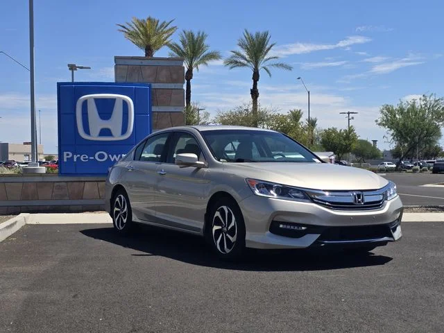 Certified Used 2016 Champagne Frost Pearl Honda EX-L image 3