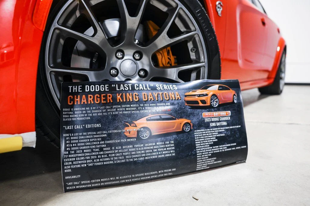 Used 2023 Orange Dodge SRT Hellcat Redeye Widebody image 15