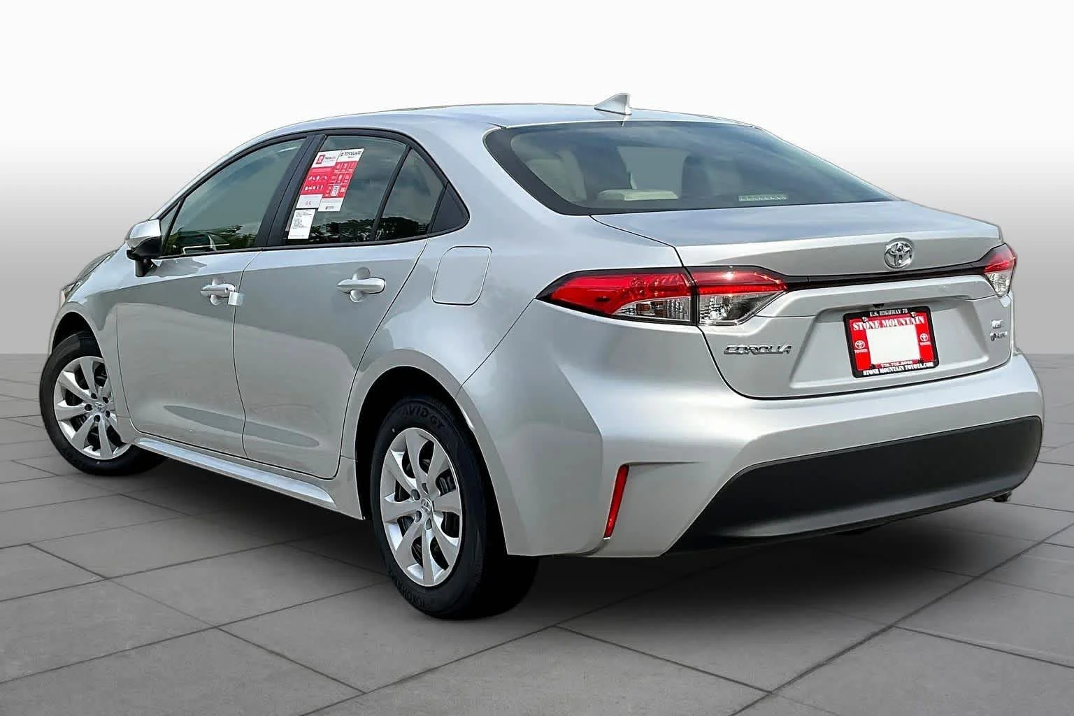 New 2026 Classic Silver Metallic Toyota Hybrid LE image 12