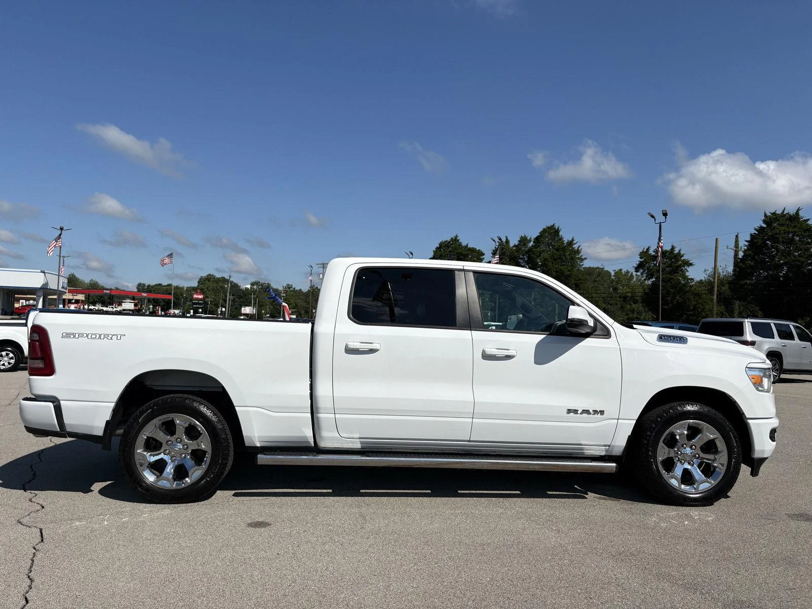Used 2023 Bright White Clearcoat Ram Lone Star image 22