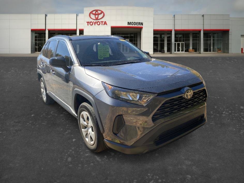 Used 2021 Magnetic Gray Metallic Toyota LE image 3