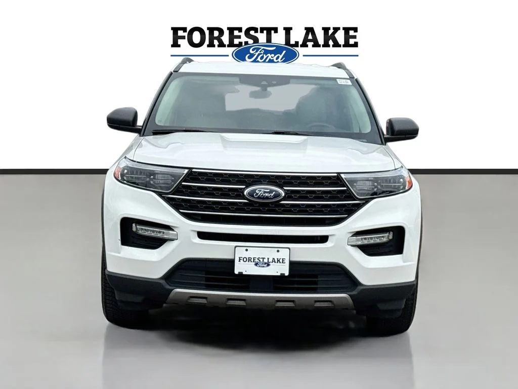 Certified 2023 Ford Explorer XLT with VIN 1FMSK8DH2PGA89231 for sale in Forest Lake, Minnesota