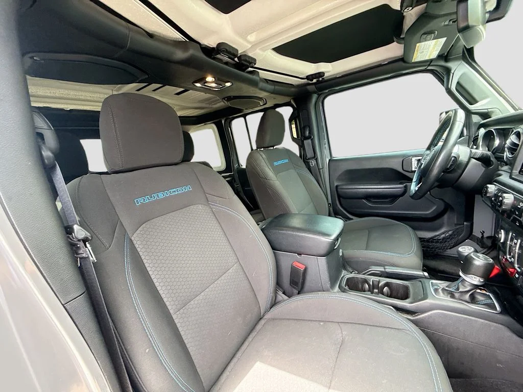 Used 2023 Gray Jeep Rubicon 4xe image 32
