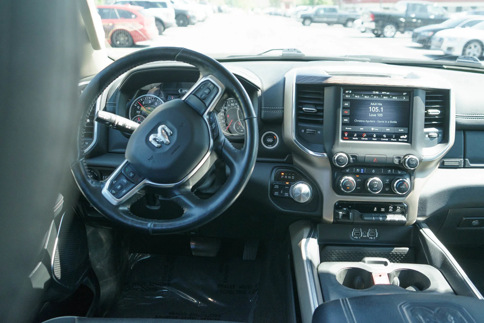 Used 2020 Billet Silver Metallic Clearcoat Ram Laramie image 14